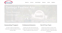 Desktop Screenshot of contegotech.ca